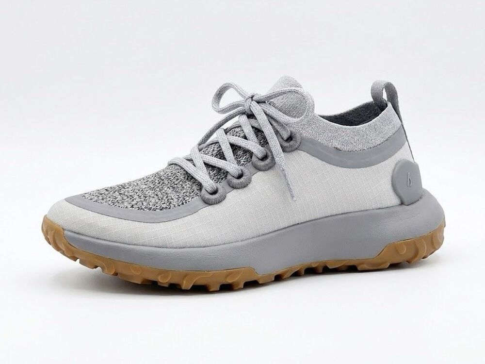 Allbirds Gray Heathered Lace-Up Sneakers, Athletic, Comfy, Size 6.5